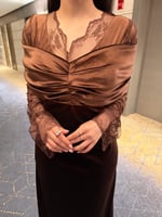 فستان سهره مخمل