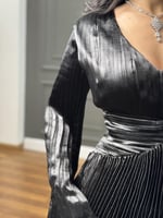 فستان مميز من التفته الناعم وبكسرات بيليسيه من لوك...