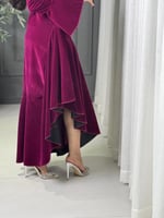 فستان ناعم بلون ناعم من لوكا