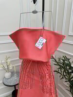 فستان فخم بتطريز انيق من براند لوكا فاشن