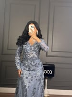 فستان سهره باكمام