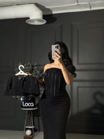 فستان سهره بتصميم مميز من لوكا