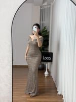 فستان سهره ماسك بتصميم مميز من لوكا فاشن