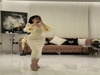 فستان ناعم قصير بتصميم مميز