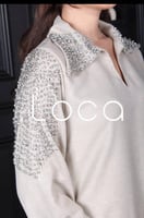 جلابيه أنيقه باللون البيج