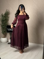 طقم ناعم مع هدب خفيف