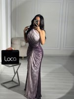 فستان سهره بلون مميز وناعم