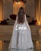 فستان سهره وتطريز مميز