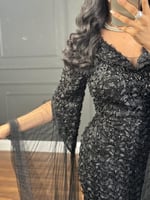 فستان سهره اسود