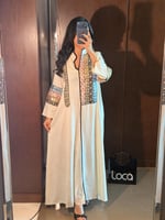 جلابية أنيقه وناعمه