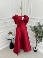 فستان سهره احمر