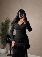 طقم ناعم وراقي بلون اسود