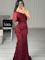 فستان سهره احمر