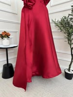 فستان سهره احمر