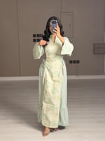 جلابية نسائية ناعمة بتصميم عصري جذاب