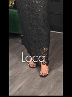 طقم العيد بتطريز فخم ولون اسود من لوكا فاشن