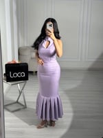 فستان سهره ناعم موف