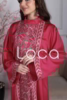 جلابيه باللون الفوشي