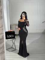 فستان سهره مميز وراقي ب3الوان مميزه