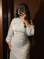 فستان ناعم ومميز من لوكا