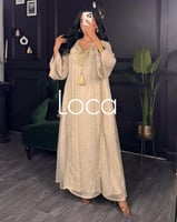 جلابيه أنيقه بقصه واسعه