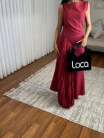 فستان عودي ناعم