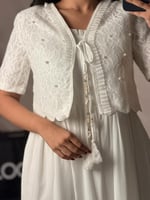 فستان ناعم مع جاكيت