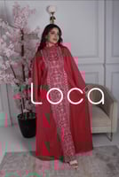 جلابيه باللون الفوشي