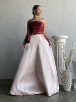 فستان مميز من العودي والوردي