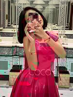 فستان فوشي ميدي