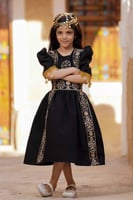 فستان يوم التاسيس بالاسم - بناتي ملكي