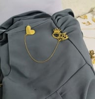 بروش بالاسم مع القلب