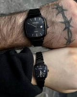 كاسيو LTP كبلز اسود مينا اسود