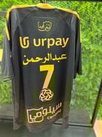 تيشرت الاهلي الجديد اللون الاسود 2025-لمسة من الأن...