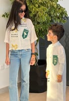 بروش اليوم الوطني بالاسم بشكل انيق