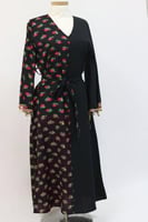 جلابية نسائي اسود (مقاس طويل