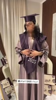 عبايه تخرج 2025