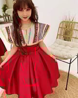 فستان يوم التأسيس بشكل انيق