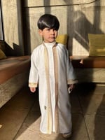 دقله ولادي تطريز ذهبي