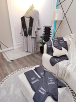 عبايات تخرج 2025 مطرزة بالاسم