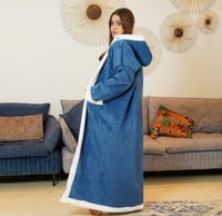 فروات نسائيه شتويه ازرق