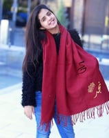 سكارف شتوي بالاسم