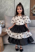 فستان بالوان زاهيه بلمسات مميزه من