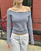 BONNIE STRIPED TOP