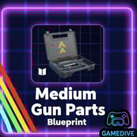 بلوبرنت ميديم قن بارتس | Medium Gun Parts Blueprin...