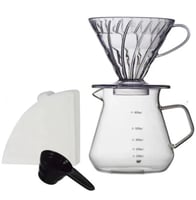 مجموعة التقطير - V60 Coffee Dripper Set 01