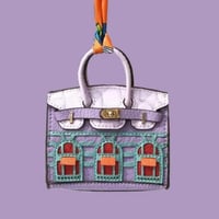 بيركن جلد ليلك