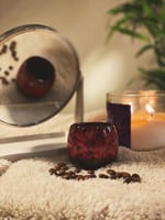 كوب قهوة بركاني احمر صغير (110ملم)