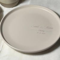 صحن واحد تقديم ( بيج ) مع الحفر