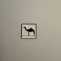 ملصقات معدنية لوحة جمل